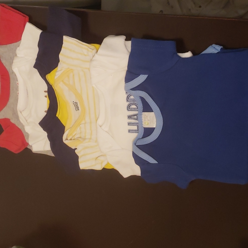 0 - 3 Month Short Sleeve Onsies